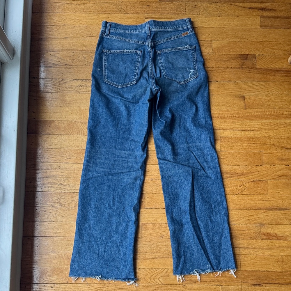 AYR secret Sauce Straight-Leg Jeans in Dark Blue Wash - Picture 3 of 3